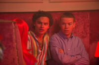 Sebastian De Souza as Rafa and Will Poulter as Fordy in "Plastic."