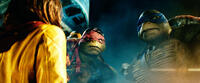 A scene from "Teenage Mutant Ninja Turtles."