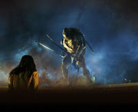 A scene from "Teenage Mutant Ninja Turtles."