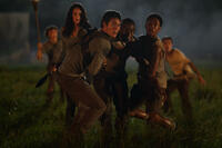 A scene from "The Maze Runner."