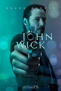 Poster art for "John Wick."