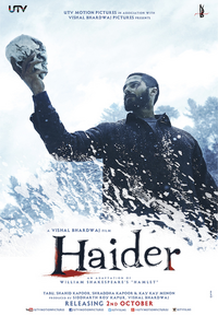 Poster art for "Haider."