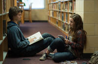 Ansel Elgort as Tim Mooney and Kaitlyn Dever as Brandy Beltmeyer in "Men, Women & Children."