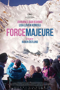 Poster art for "Force Majeure."