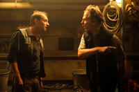 Daniel Ryan as Kurston and Ben Mendelsohn as Fraser in "Black Sea."