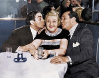 A scene from "The Outrageous Sophie Tucker."