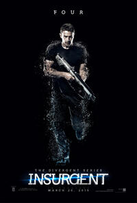 Character poster for "The Divergent Series: Insurgent."