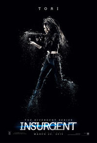 Character poster for "The Divergent Series: Insurgent."