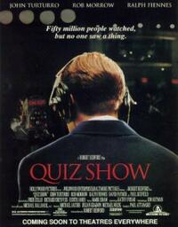 Poster art for "Quiz Show."