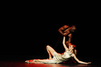 Desmond Richardson and Katherine Crockett in "Fall to Rise."