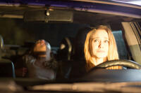 (L-R) Britt Irvin as Emma and Emily Tennant as Brit in the horror film “FEED THE GODS” an XLrator Media release.  