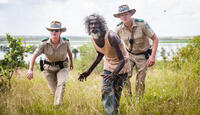 Fiona Lanyon, David Gulpilil and Luke Ford in "Charlie's Country."