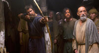 Christian Bale, Aaron Paul and Ben Kingsley in "Exodus: Gods And Kings."