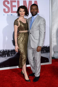 Jessica Oyelowo and David Oyelowo at the New York premiere of "Selma."