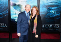 Ron Howard and Cheryl Howard at the New York premiere of "In The Heart Of The Sea."