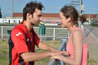 Timur Magomedgadzhiev and Marion Cotillard in "Two Days, One Night."