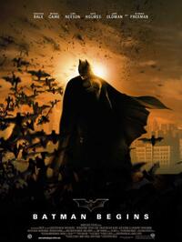Poster art for "Batman Begins."