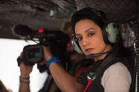 Archie Panjabi as Serena in "San Andreas."