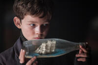 Levi Miller as Peter in "Pan."
