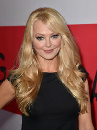 Charlotte Ross at the California premiere of "The Gunman."