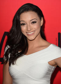 Danielle Vega at the California premiere of "The Gunman."