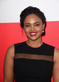 Sharon Leal at the California premiere of "The Gunman."