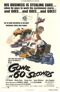 Gone in 60 Seconds poster art