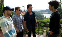 Jerry Ferrara as Turtle, Kevin Connolly as Eric, Kevin Dillon as Johnny Drama and Adrian Grenier as Vince in "Entourage."