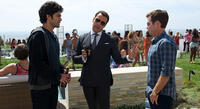 Adrian Grenier as Vince, Jeremy Piven as Ari Gold and Kevin Connolly as Eric in "Entourage."