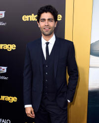 Adrian Grenier at the California premiere of "Entourage."