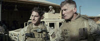 Sam Jaeger as Navy Seal Lt. Martin and Chance Kelly as Lt. Col. Jones in "American Sniper."
