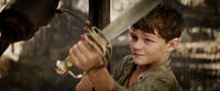 Levi Miller as Peter in "Pan."