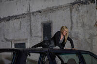 Ambyr Childers as Kelly in "Vice."