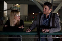 Ambyr Childers as Kelly and Bryan Greenberg as Evan in "Vice."