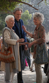 Judi Dench, Bill Nighy and Diana Hardcastle in "The Second Best Exotic Marigold Hotel."