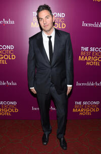 Ol Parker at the New York Premiere of "The Second Best Exotic Marigold Hotel."