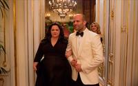 Melissa McCarthy as Susan Cooper and Jason Statham as Rick Ford in "Spy."
