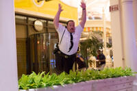 Kevin James as Paul Blart in "Paul Blart: Mall Cop 2."