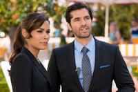Daniella Alonso as Divina and Eduardo Verastegui as Eduardo Furtillo in "Paul Blart: Mall Cop 2."