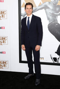Matt Bomer at the California premiere of "Magic Mike XXL."