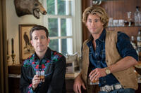 Ed Helms as Rusty Griswold and Chris Hemsworth as Stone Crandall in "Vacation."