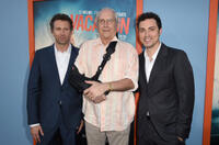 Jonathan Goldstein, Chevy Chase and Director John Francis Daley at the California premiere of "Vacation."