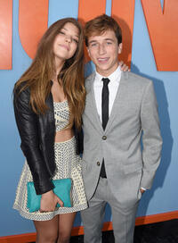 Catherine Missal and Skyler Gisondo at the California premiere of "Vacation."