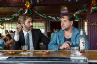 Ryan Gosling as Holland March and Russell Crowe as Jackson Healy in "The Nice Guys."