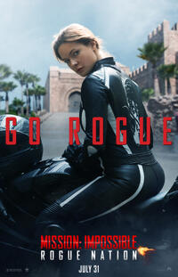 Character poster for "Mission: Impossible - Rogue Nation."