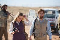 Amy Ryan as Carol and Sam Rockwell as Don Verdean in "Don Verdean."