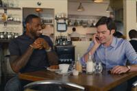 LeBron James and Bill Hader in "Trainwreck."
