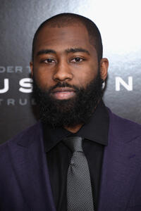 Darrelle Revis at the New York premiere of "Concussion."