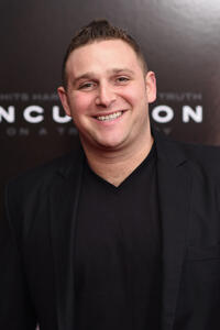 Chris Nirschel at the New York premiere of "Concussion."