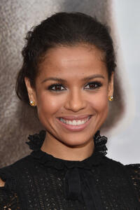 Gugu Mbatha-Raw at the New York premiere of "Concussion."